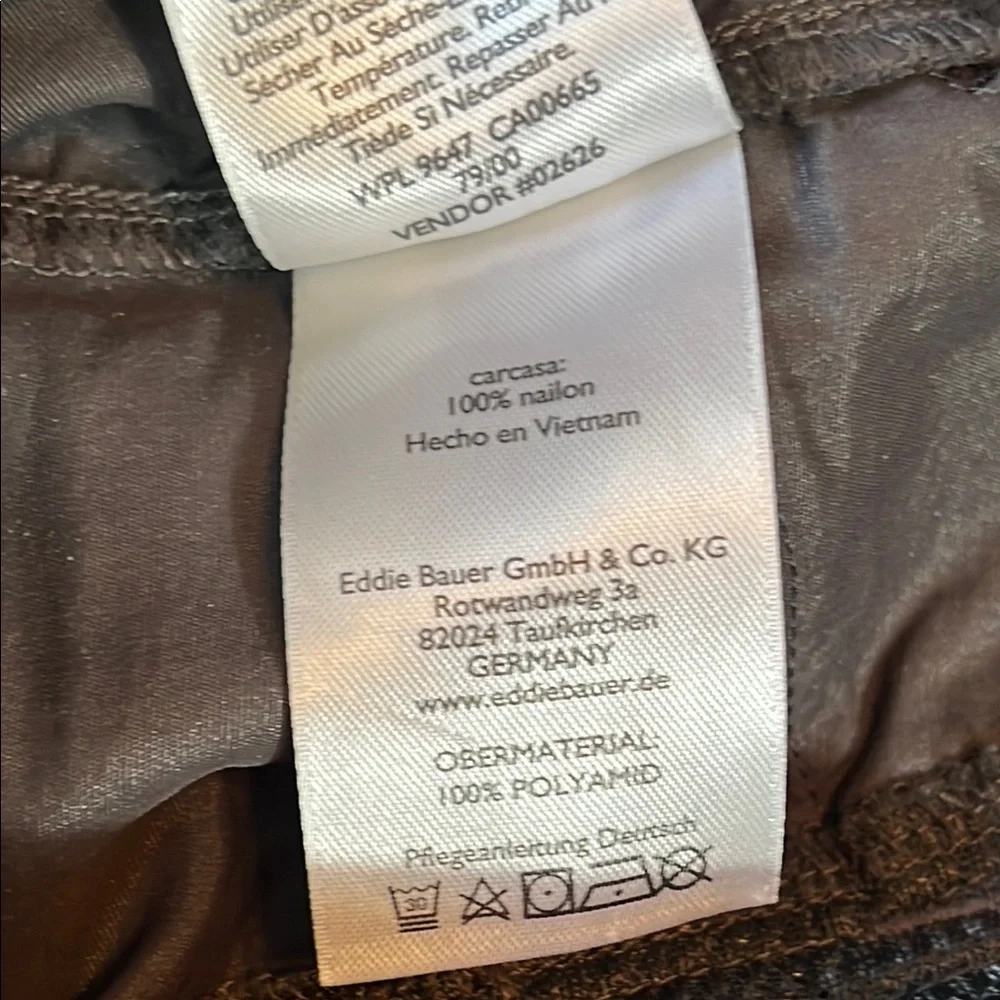 Eddie Bauer Gray‎ Cargo Pants with Elastic Waistband convertible legs